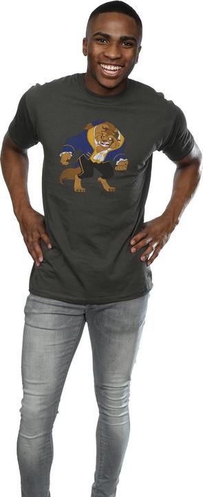 Actual product image Beauty And The Beast Mens Beast Character Heather T-Shirt (XL)