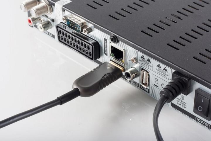 Actual product image Shiverpeaks BASIC-S AOC HDMI cable, 4K, black, 10 m HDMI A plug (10 m, HDMI)