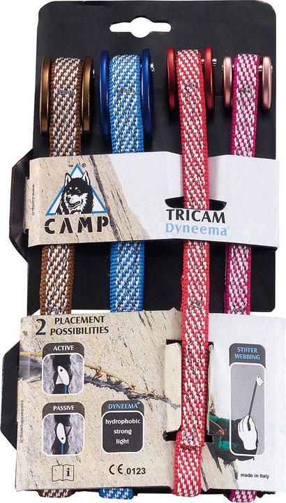 Immagine prodotto Camp Tricam Dyneema Set Chocks 4 pezzi