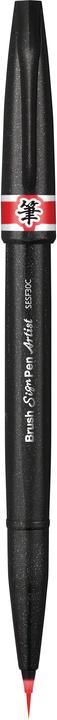 Produktbild Pentel Pinselstift Sign Pen Brush Artist (Rot, 1 x)