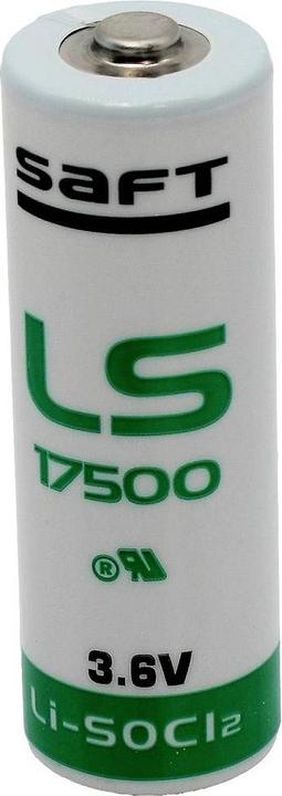 Image du produit Saft LS17500 Pile spéciale A Lithium 3.6 V 3600 mAh 1 pc. (1 pcs, A, 3600 mAh)