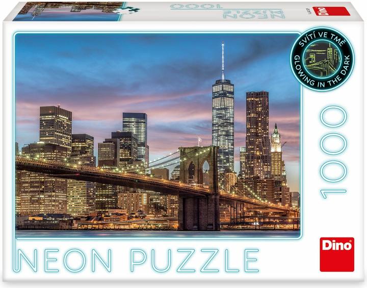 Produktbild Dino Leuchtpuzzle New York 1000 Teile (1000 Teile)
