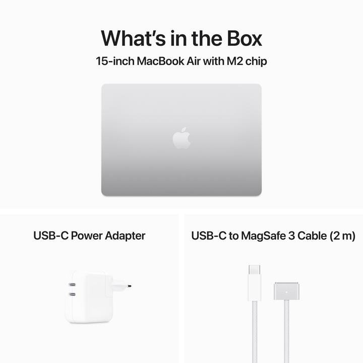 Actual product image Apple MacBook Air - 2023 (15", M2, 8 GB, 256 GB, CH)