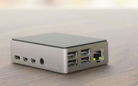 Produktbild Flirc Aluminum case for Raspberry Pi 4 with passive cooling