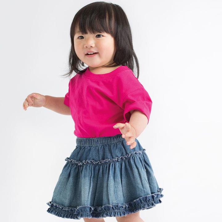 Actual product image Larkwood Baby Tshirt With Scoop Neck (50)