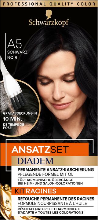 Produktbild Schwarzkopf Ansatzset Diadem (R5 Schwarz)