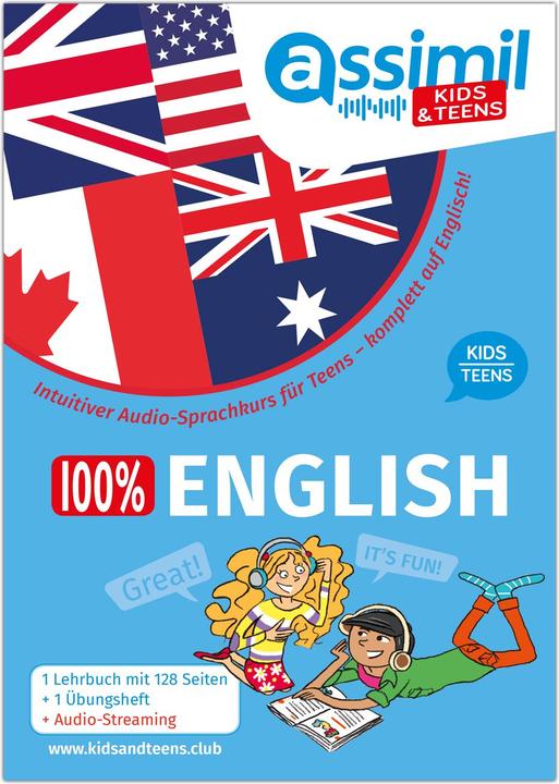Actual product image 100% English - Kids & Teens (English, ASSiMiL GmbH, 2020)
