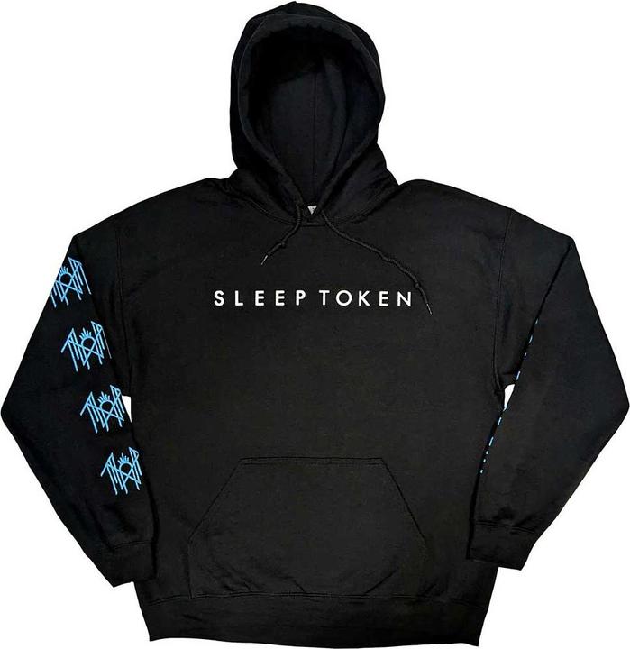 Sleep Token The Love You Want Heart Felpa con Cappuccio Stampa sulla Manica Adulto Unisex (XL)