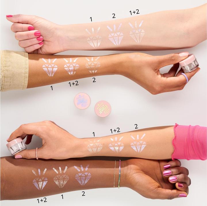 Actual product image essence Jelly Jewels (01 Golden Glam)