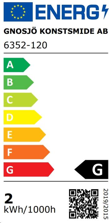 Label énergétique Konstsmide 6352-120 Micro chaîne légère In (3 m)