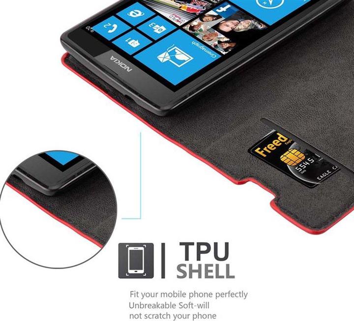 Productafbeelding Cadorabo Boek Onzichtbare Magneethoes (Nokia Lumia 520)