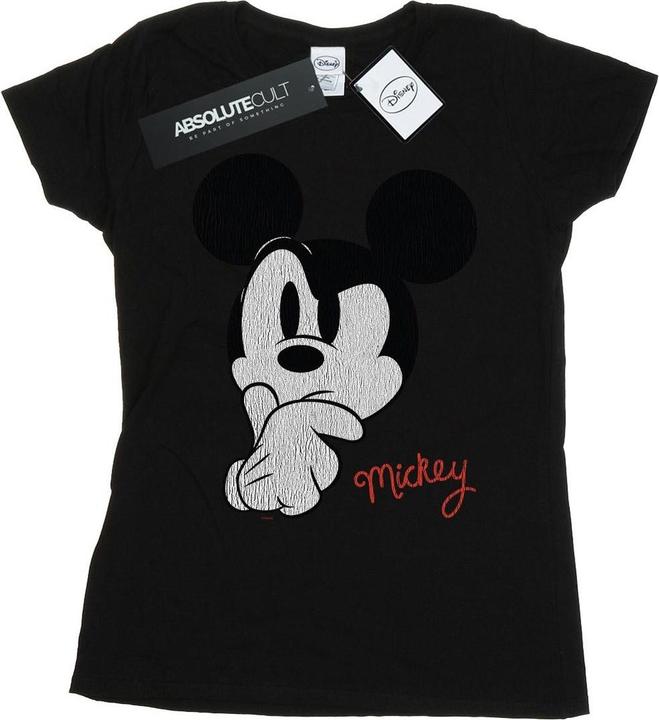 Immagine prodotto Disney Mickey Mouse Distressed Ponder Maglietta Donna (M)
