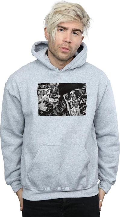 Image du produit AC/DC - Sweat à capuche BADGES AND POSTERS COLLECTION - Homme (XXL)