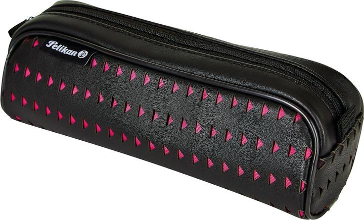 Pelikan Schlampermäppchen Quattro Lasercut schwarz /pink, 21,5 x 7,0 cm