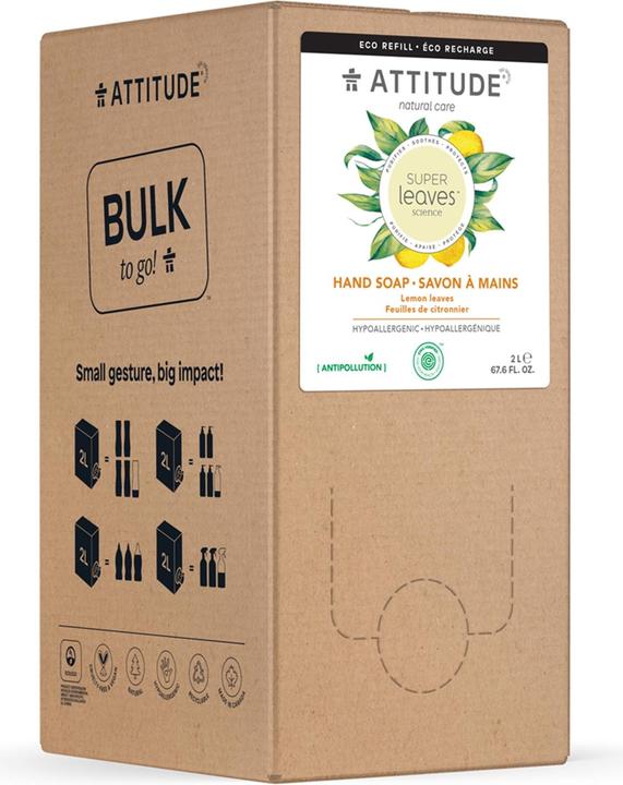 Actual product image Attitude SuperLeaves (Liquid soap, 2000 ml)