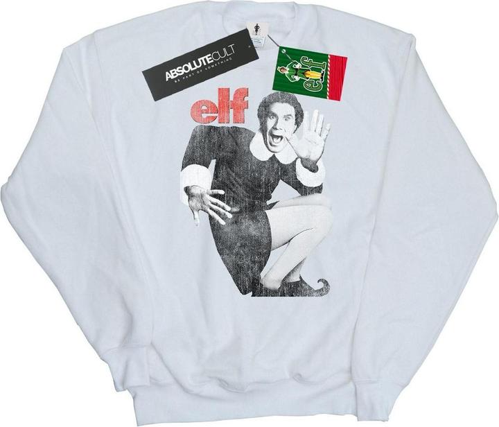 Produktbild Elf Mono Distressed Poster Sweatshirt (L)
