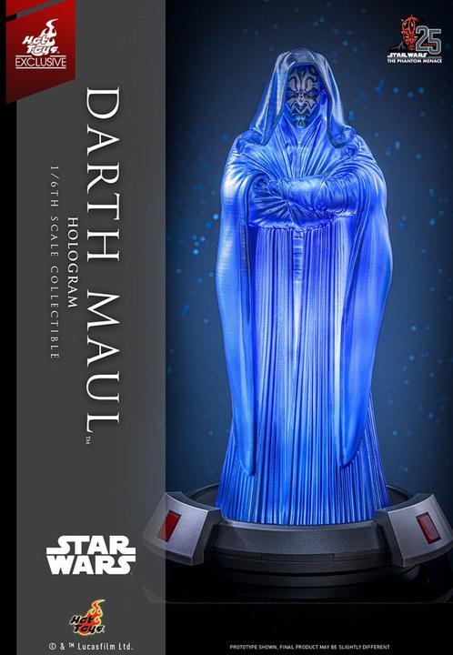 Produktbild Hot Toys Star Wars Episode I Figur 1/6 Darth Maul Hologram Exclusive 30 cm