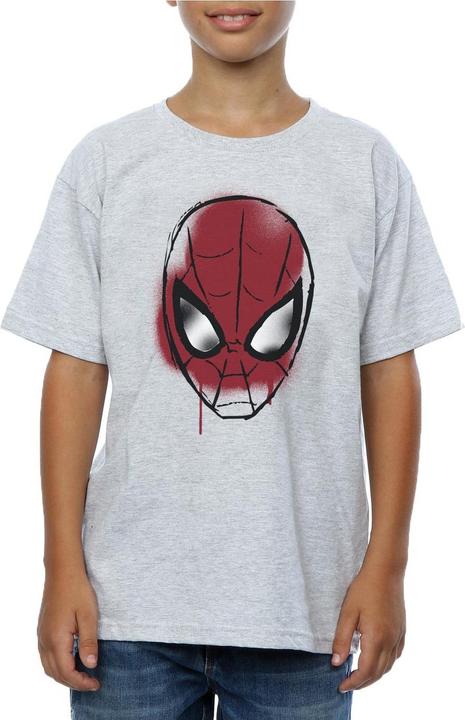 Immagine prodotto Spider-Man Face Sketch Maglietta Ragazzi (128)