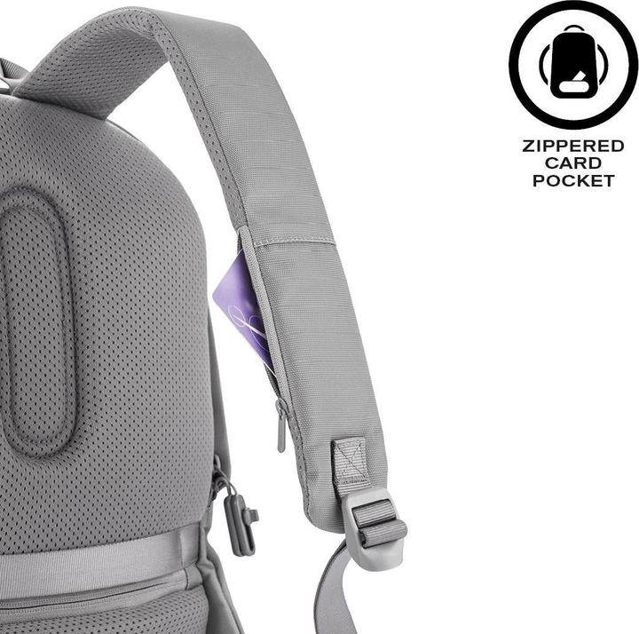 Image du produit XD Design XD-Design Bobby Soft Sac à dos Sac à dos décontracté Gris Polyéthylène téréphtalate (16 l)