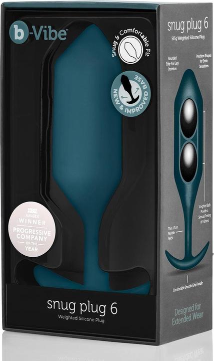 Produktbild Earthly Body B-Vibe - Snug Plug 6 Marine