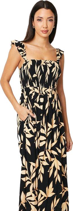 Immagine prodotto Principles Vestito Midi Stampa Foglia Arricciato Corpetto Donna (36 D)