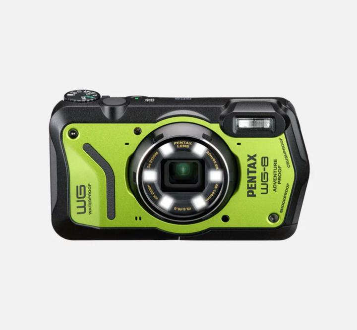 Productafbeelding RICOH Pentax WG-8 Groen (28 - 140 mm, 20 Mpx, 1/2,3'')