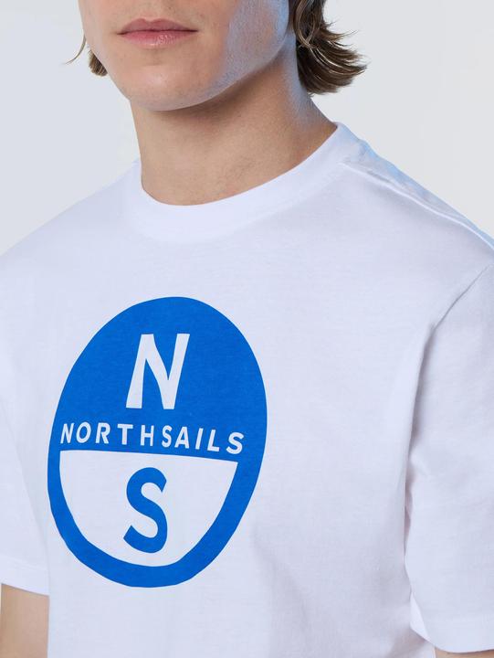 Actual product image North Sails t-shirt with large printed logo basic (M)