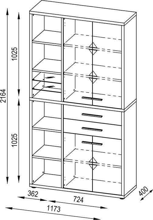 Produktbild Maja Möbel Set Plus (117.5 cm 40 x 216.5 cm)