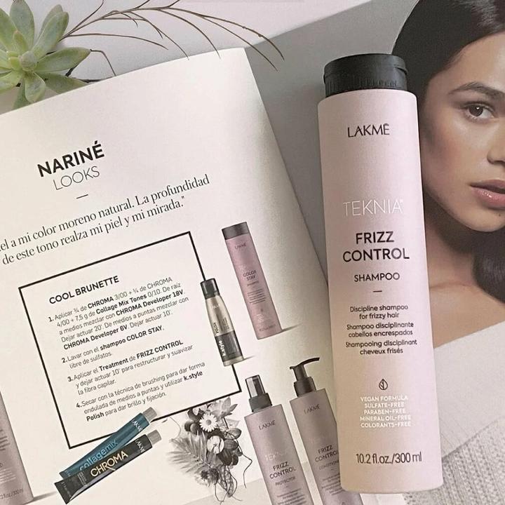 Produktbild Lakmé Teknia Frizz Control (1000 ml, Flüssiges Shampoo)
