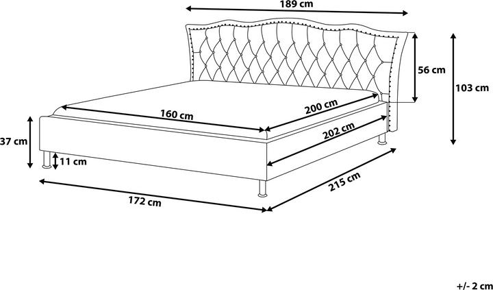 Actual product image Beliani Metz (160 x 200 cm)