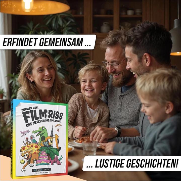 Actual product image Denkriesen Filmriss - "Das merkwürdige Familenspiel" (German)