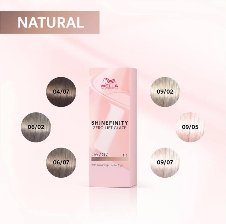 Actual product image Wella Shinefinity (06, 02 - Dark Sage)