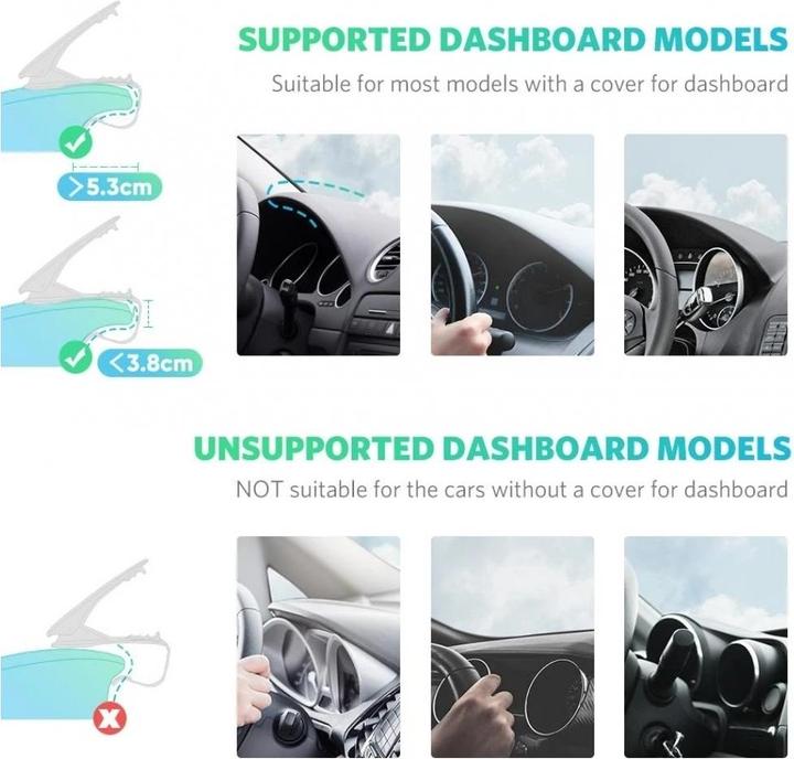 Image du produit Ugreen Clip universel pour tableau de bord