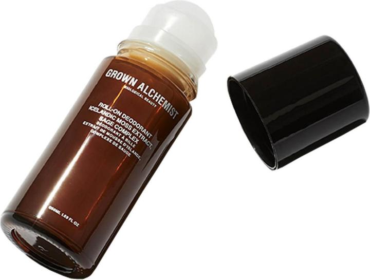 Productafbeelding Grown Alchemist BODY "Roll-On Deodorant" IJslands Mos Extract, Salie Complex - Unisex (Rol op, 50 ml)