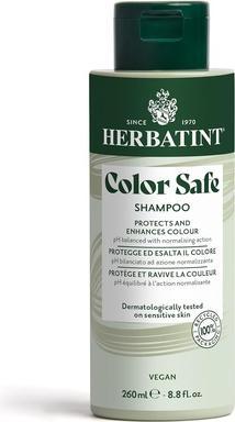 Herbatint Color Safe Shampoo Color Protection 260ml Normalisierendes Shampoo für gefärbtes Haar Pflege mit O (260 ml, Flüssiges Shampoo)
