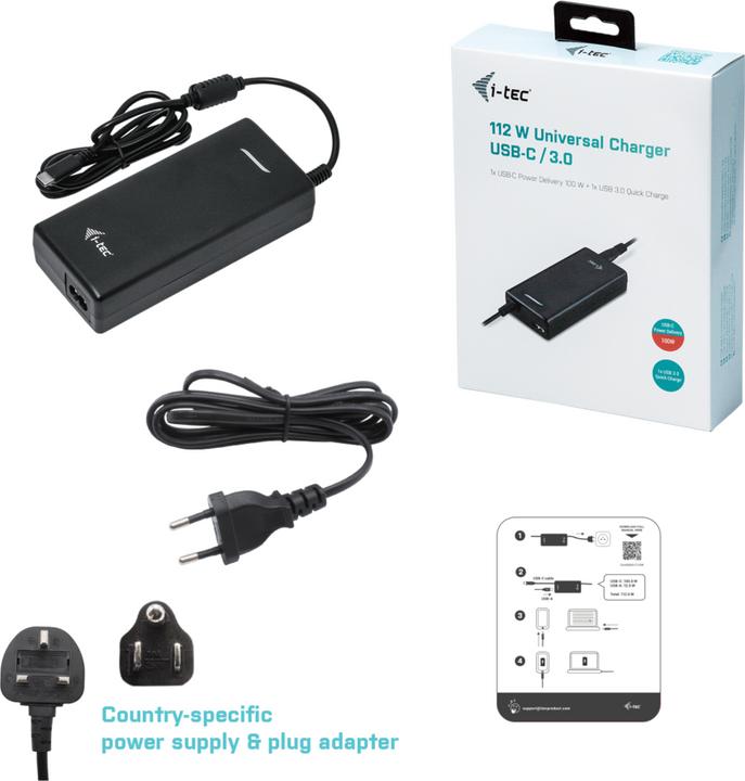 Produktbild i-tec USB-C Universal Charger (112 W)