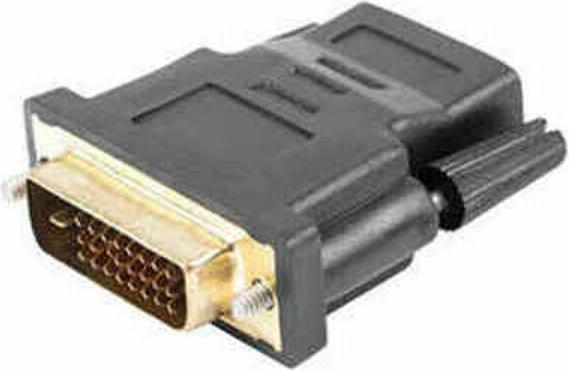 Immagine prodotto Lanberg AD-0010-BK Cavo adattatore HDMI DVI-D nero (DVI, 10 cm)