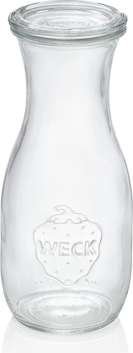 Weck Bottiglia di succo 530ml RR60 con coperchio (0.53 l)