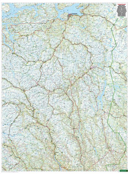 Image du produit Norvège centrale, carte routière et de loisirs 1:250.000, freytag & berndt (freytag & berndt, Allemand, Anglais, Néerlandais, Slovaque, Tchèque, Italien, Norvégien, Espagnol)