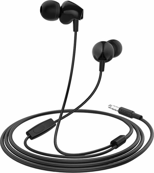 Immagine prodotto Hoco Cuffie a filo auricolari Jack 3,5 mm con microfono M60 nero (Cablato)