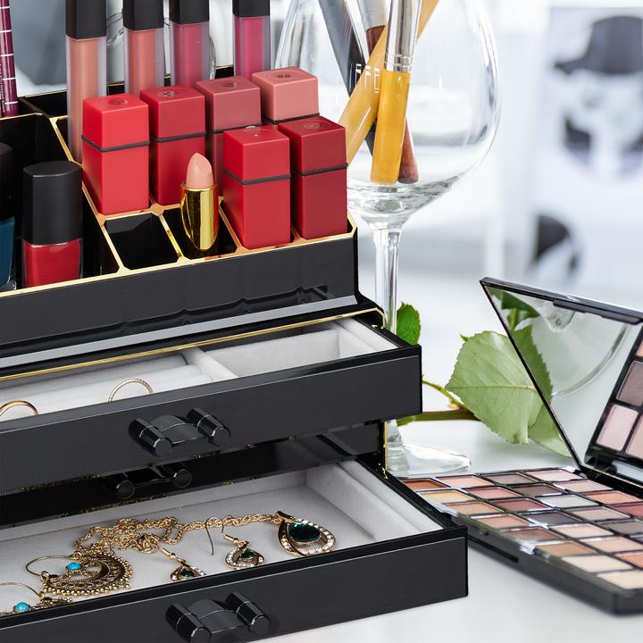 Image du produit Relaxdays organisateur de maquillage