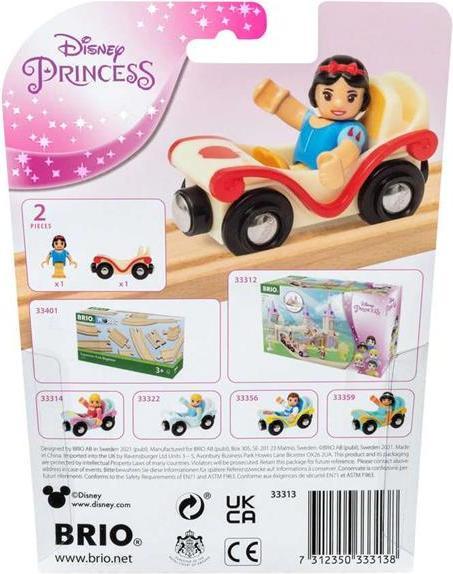 Produktbild Brio Eisenbahn Disney Princess Schneewittchen mit Waggon