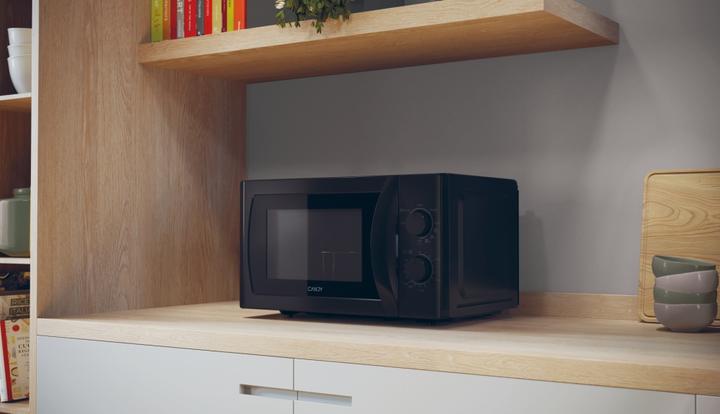 Actual product image Candy Microwave Microwave oven with Grill | CMG20SMB | Free standing | 20 L | 700 W | Grill | Black (20 l)