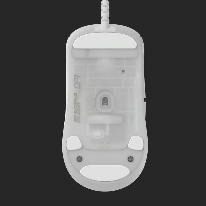 Produktbild Endgame Gear OP1 RGB Gaming Maus - White Frost (Kabelgebunden)