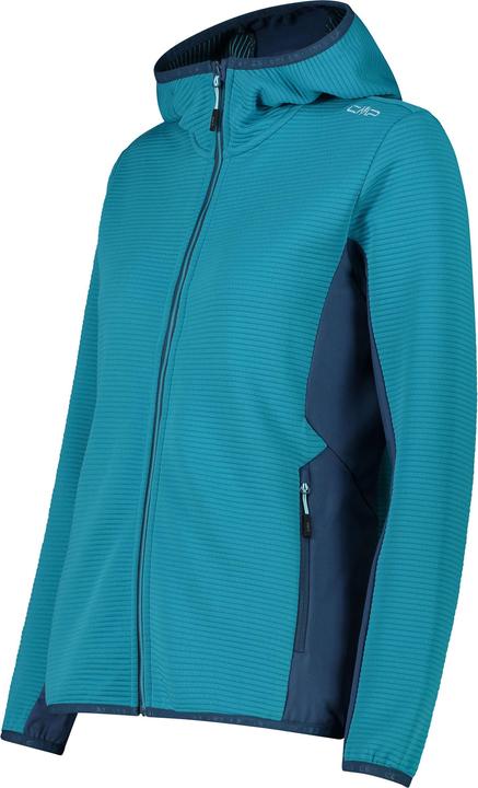 Actual product image CMP Campagnolo Striped Jacquard Jacket Fix Hood (XS)