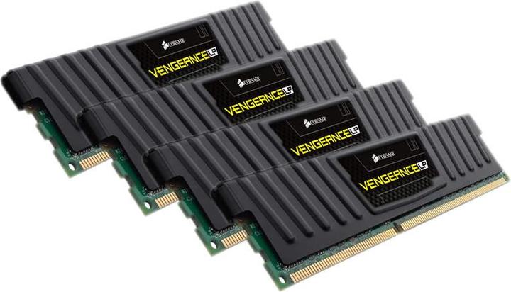 Immagine prodotto Corsair 32 GB di memoria DDR3 Vengeance LP (4 x 8GB, 1600 MHz, DDR3-RAM)