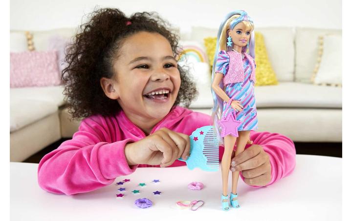 Produktbild Barbie Totally Hair Puppe im Sternenlook
