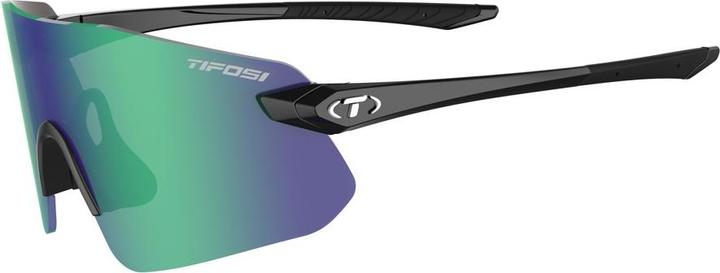 Tifosi VOGEL SL lunettes noir brillant (1Smoke Green verre 15,4 % de transmission de la lumière) (PREMIERY (1Smoke Green verre 15,4 % de transmission lumineuse)