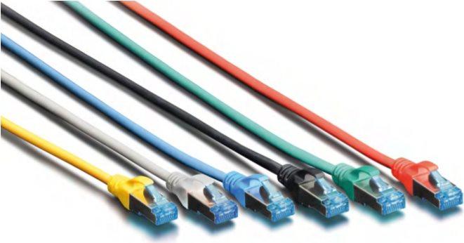 Image du produit Digitus CAT 5e SF-UTP Patch cord PVC AWG 26/7 Longueur 1 m Couleur Noir (SF/UTP, CAT5e, 1 m)