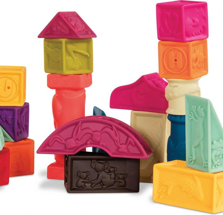 Image du produit B.toys B. Elemenosqueeze cubes en bois NOUVEAU